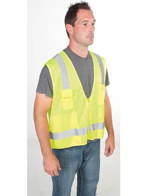Product image for Greenlee 01761-03L Class 2 Surveyor High Visibility Vest
