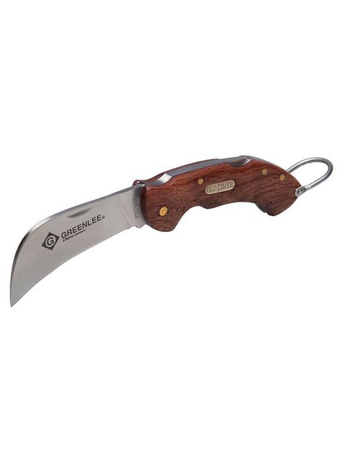 Product image for Greenlee UT652-28 2.63 Inch 440C Stainless Steel Folding Hawkbill Pocket Knife