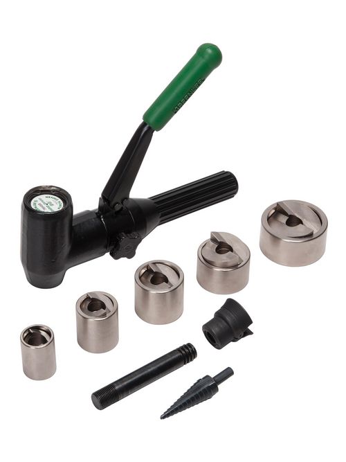 Product image for GREENLEE 7906SBSP HYDRAULIC SPEED PUNCH KIT 3/4" TO 2" QUICK DRAW 90