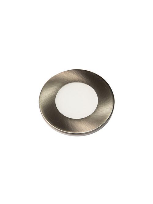 Product image for GMLTG SP-2-30-BNK SLIM LED MINI PUCK LIGHT BRUSHED NICKEL