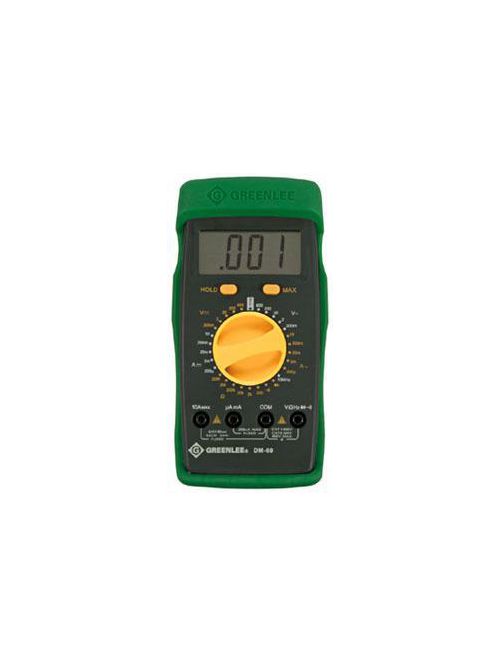 Product image for Greenlee DM-60 600 VAC/VDC Digital Multimeter