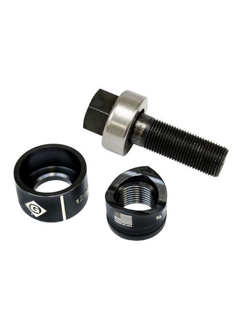 Product image for Greenlee 72BB 1.115" Hole 3/4" Conduit Round Knockout Punch
