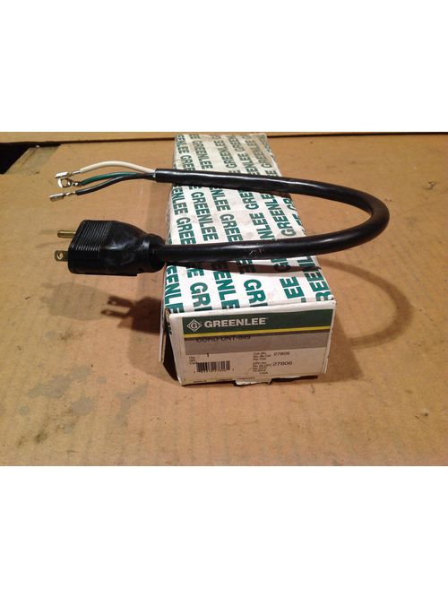 Product image for Greenlee 27806 15 Inch 14 AWG SJ Electric Heater Power Cord Unit