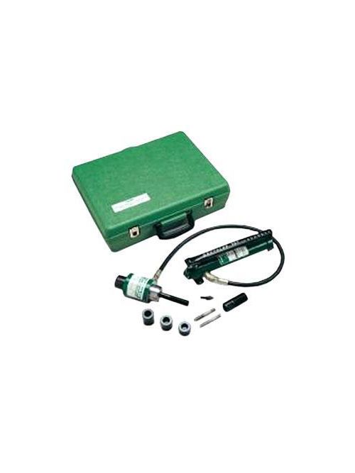 Product image for Greenlee 38520 3 x 4 Inch Hydraulic Knockout Punch Driver Kit
