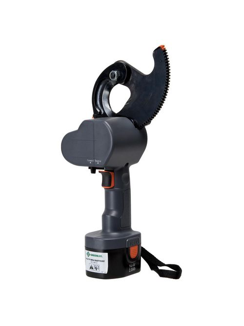 Product image for Greenlee ES100011 14-3/4" 1000 MCM Copper/Aluminum Nickel Cadmium Battery Powered Cable Cutter