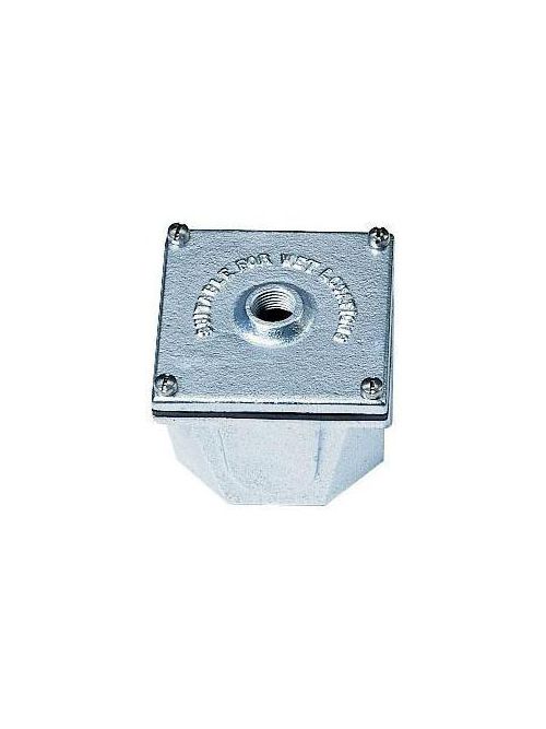 Product image for Hadco BI1 1/2 NPT Iron Junction Box