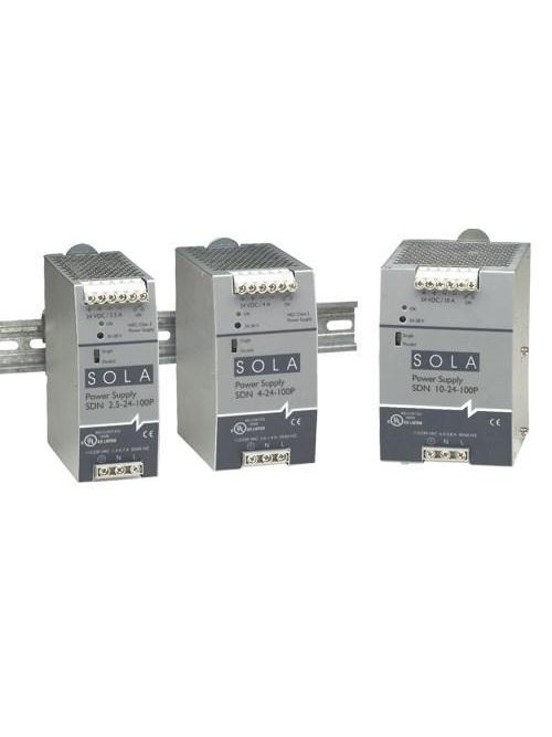 Product image for SolaHD SDN5-48-100P 48 VDC Output 5 Amp 240 W 1-Phase Din Rail Power Supply