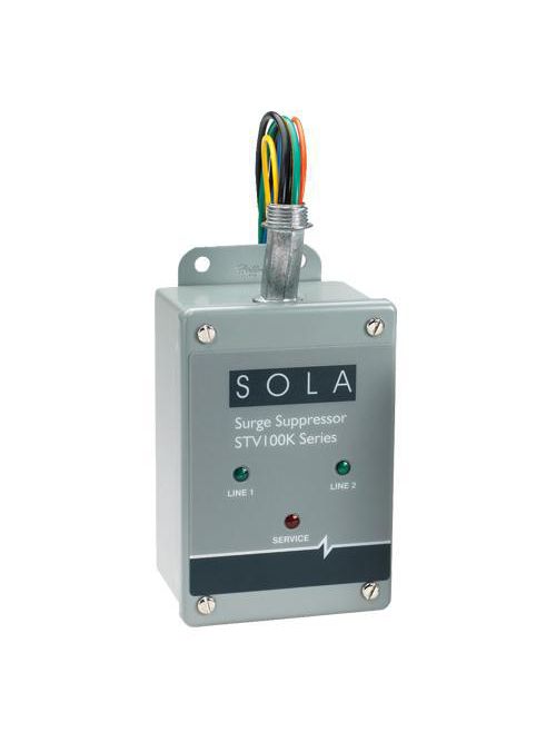 Product image for SolaHD STV100K-10Y 65 Kaic 120 Star/208 Volt 3-Phase 4-Wire Surge Protective Device