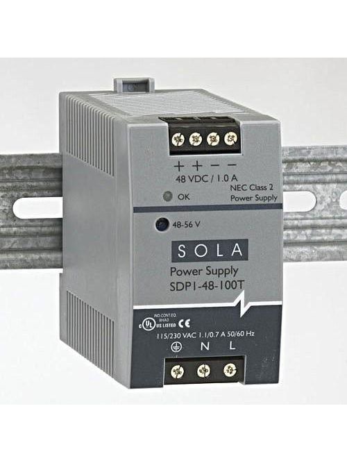 Product image for SHD SDP1-48-100T 50W 48V DIN PLASTI