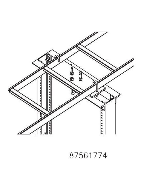 Hoffman LRRMPBLK Black Rack to Run Mount Plate Hoffman LRRMPBLK Black Rack to Run Mount Plate