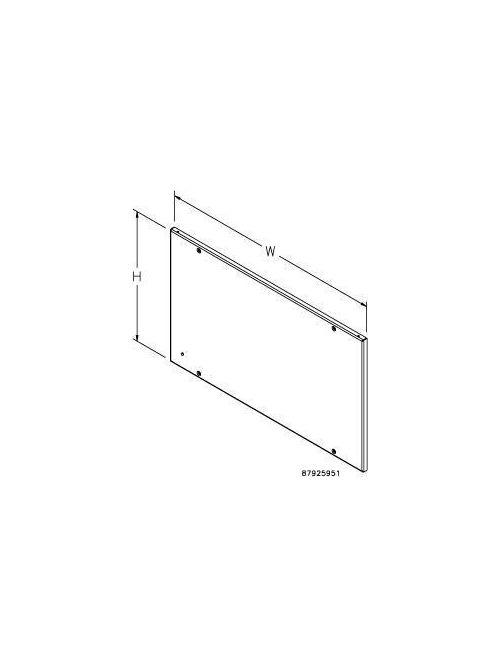 Hoffman PCS46CWS Upper Front Solid Cover Hoffman PCS46CWS Upper Front Solid Cover