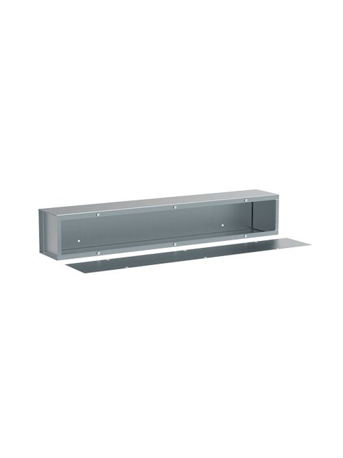 Hoffman A4424T1T 4 x 4 x 24 Inch NEMA 1 16 Gauge Plated Steel Wire Trough Hoffman A4424T1T 4 x 4 x 24 Inch NEMA 1 16 Gauge Plated Steel Wire Trough
