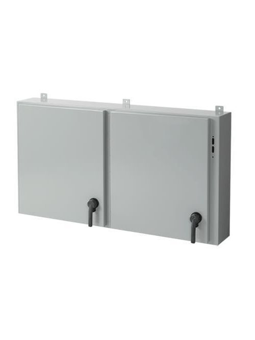 Hoffman A30X2E5408 30 x 54.5 x 8 Inch Steel NEMA 12 2-Door Disconnect Enclosure Hoffman A30X2E5408 30 x 54.5 x 8 Inch Steel NEMA 12 2-Door Disconnect Enclosure