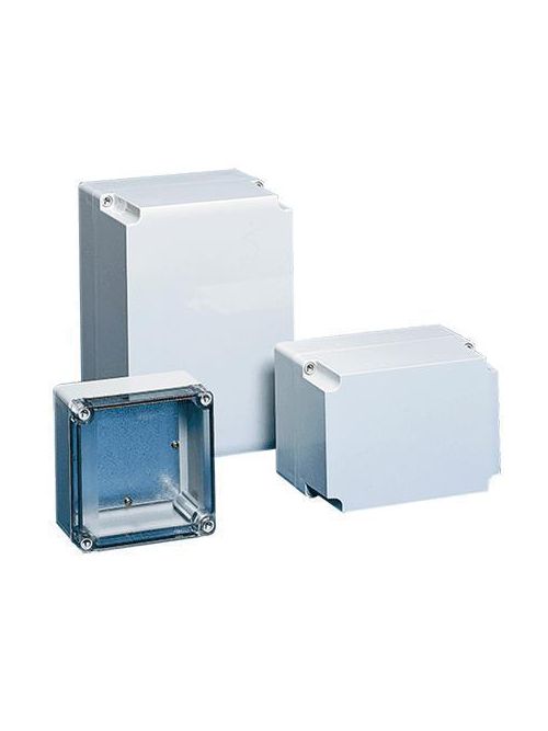 Hoffman Q131310PCECC 4.67 x 4.67 x 3.64 Inch Light Gray Polycarbonate NEMA 4X Enclosure Hoffman Q131310PCECC 4.67 x 4.67 x 3.64 Inch Light Gray Polycarbonate NEMA 4X Enclosure