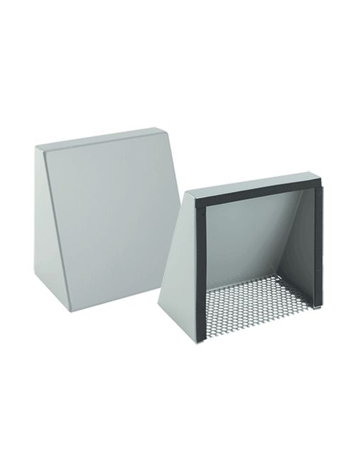 Hoffman T10S3R 12 x 12 Inch NEMA 3R Gray Steel Cooling Fan Shroud Kit Hoffman T10S3R 12 x 12 Inch NEMA 3R Gray Steel Cooling Fan Shroud Kit