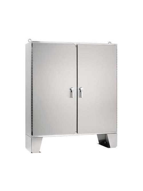 Hoffman A74H7212SS6LP3PT 74.06 x 72.06 x 12.06 Inch 12 Gauge 316L Stainless Steel NEMA 4X 2-Door Floor Mount Enclosure Hoffman A74H7212SS6LP3PT 74.06 x 72.06 x 12.06 Inch 12 Gauge 316L Stainless Steel NEMA 4X 2-Door Floor Mount Enclosure