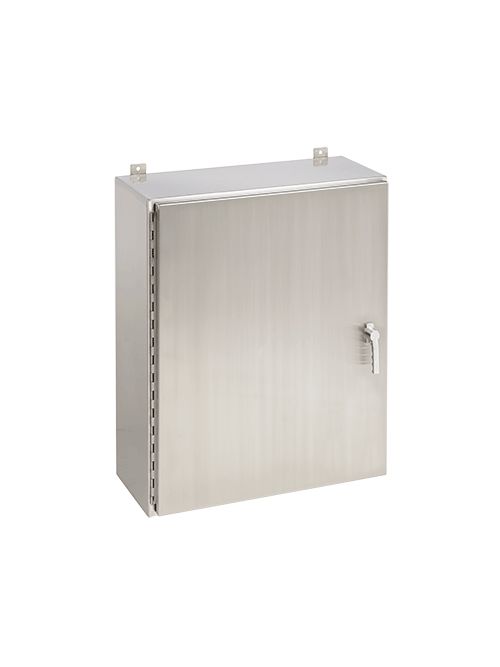 Hoffman A24H2408SSLP3PT 24 x 24 x 8 Inch Stainless Steel NEMA 4X Wall Mount Enclosure Hoffman A24H2408SSLP3PT 24 x 24 x 8 Inch Stainless Steel NEMA 4X Wall Mount Enclosure