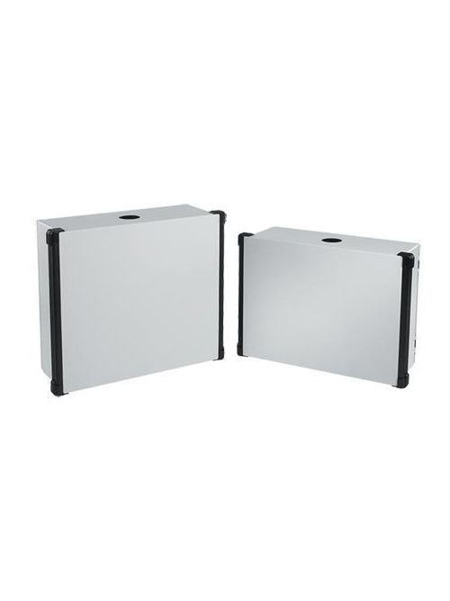 Hoffman CP556018B 555 x 600 x 180 mm Painted 14 Gauge Steel NEMA 4 HMI Enclosure System with Blue Extrusion Hoffman CP556018B 555 x 600 x 180 mm Painted 14 Gauge Steel NEMA 4 HMI Enclosure System with Blue Extrusion
