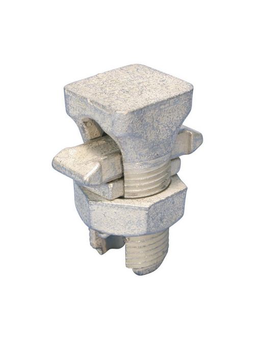 Product image for Erico ESBP4/0 Split Bolt Connector, Tinned, #4 Stranded-250 kcmil Stranded, 25mm Stranded-120mm Stranded