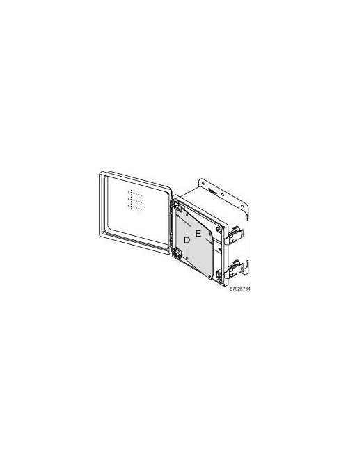 Hoffman A1614PSWPNL 15 x 13.62 Inch Aluminum Enclosure Swing-Out Panel Hoffman A1614PSWPNL 15 x 13.62 Inch Aluminum Enclosure Swing-Out Panel