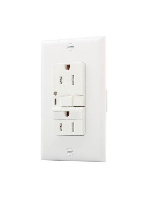 Product image for EWD TRVGFNL15W NL GFCI TR Deco Dupl