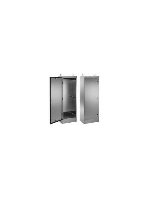 Hoffman A72HS3624SSLPQT 72.06 x 36.06 x 24.06 Inch 14 Gauge 304 Stainless Steel NEMA 4X 1-Door Free Stand Floor Mount Enclosure Hoffman A72HS3624SSLPQT 72.06 x 36.06 x 24.06 Inch 14 Gauge 304 Stainless Steel NEMA 4X 1-Door Free Stand Floor Mount Enclosure