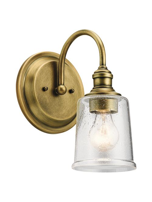 Product image for Kichler 45745NBR Wall Sconce 1Lt