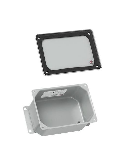Hoffman A845DSC 8 x 4 x 4.75 Inch Dome Screw Cover Box Hoffman A845DSC 8 x 4 x 4.75 Inch Dome Screw Cover Box