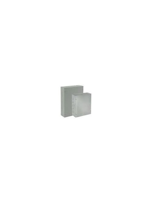 Product image for Hoffman ZBC2PBSS Stainless 304 Replacement Pushbutton Blank Cover Only, 5.75" x 3.25", SS Type 304