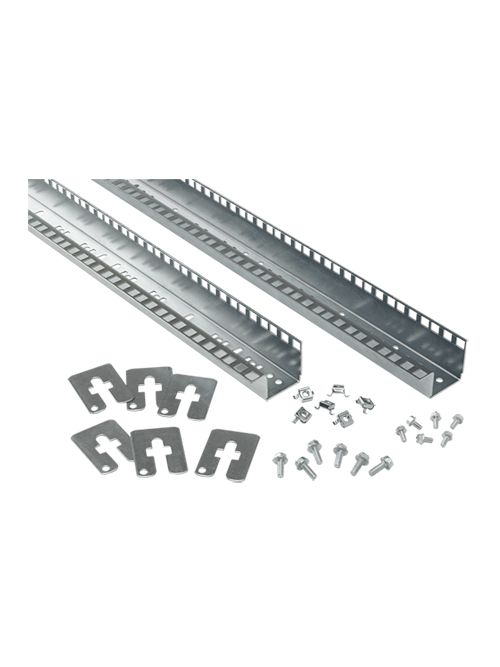 Hoffman PRA1922TH 2200 mm 14 Gauge Steel 47-Unit Square Enclosure Rack Angle Hoffman PRA1922TH 2200 mm 14 Gauge Steel 47-Unit Square Enclosure Rack Angle