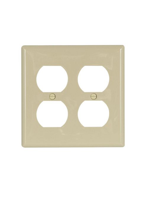 Product image for EWD 5150V-BOX Wallplate 2G Duplex R