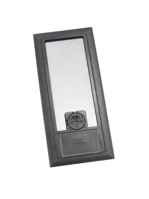 Hubbell Wiring Devices 3SFBCBKA 11.88 x 5.2 Inch Black Reinforced Non-Metallic Floor Box Cover Hubbell Wiring Devices 3SFBCBKA 11.88 x 5.2 Inch Black Reinforced Non-Metallic Floor Box Cover
