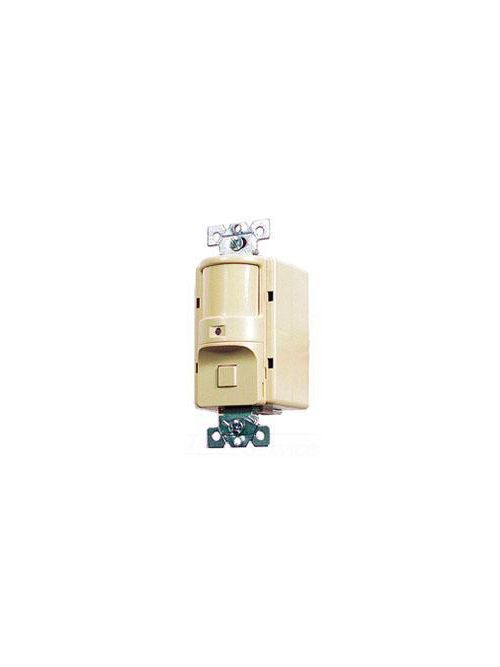 Product image for Hubbell AT1277W Sensor occupancy infrared 1button 277V white