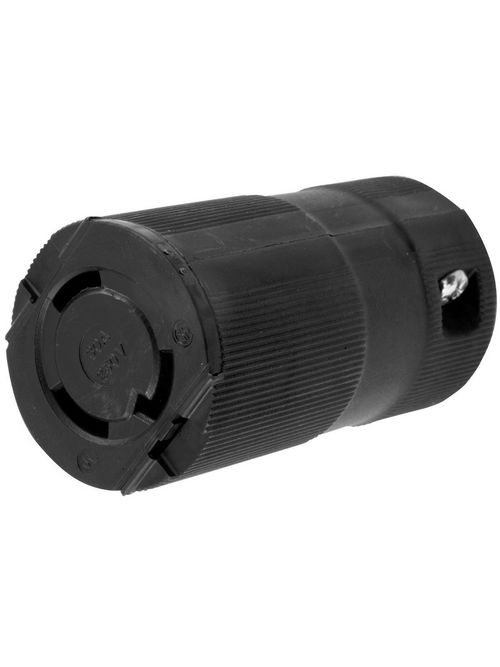 Hubbell Wiring Devices HBL2623VBK Valise 30 Amp 250 Volt L6-30R Black Locking Device Connector Hubbell Wiring Devices HBL2623VBK Valise 30 Amp 250 Volt L6-30R Black Locking Device Connector