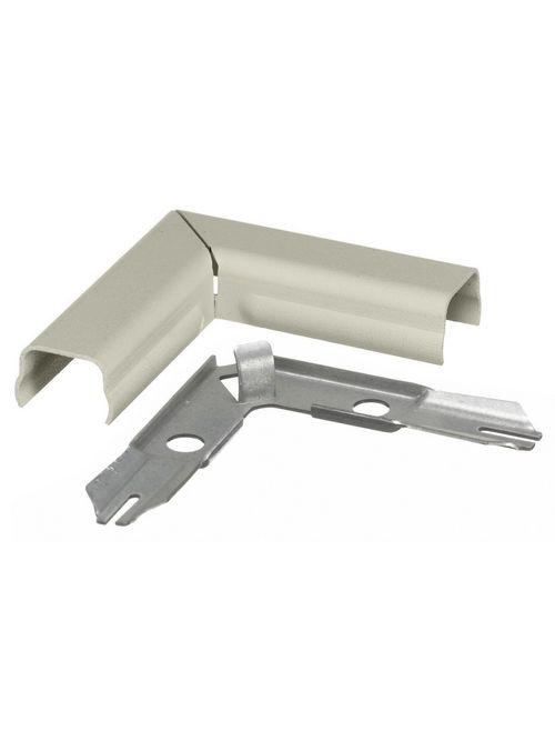Hubbell Wiring Devices HBL511IV Ivory Metal Raceway 90 Degrees Flat Elbow Hubbell Wiring Devices HBL511IV Ivory Metal Raceway 90 Degrees Flat Elbow