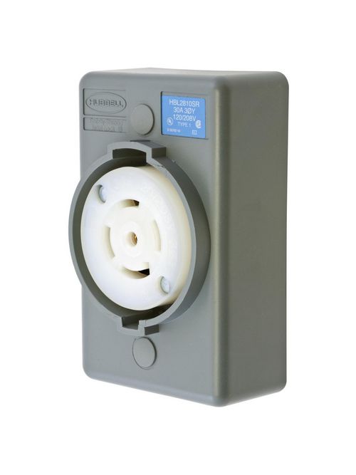 HCI HBL2810SR LKG S/SHRD RCPT, L21- HCI HBL2810SR LKG S/SHRD RCPT, L21-