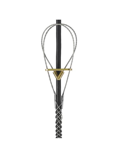 Hubbell Wiring Devices 02216025 0.75 to 0.87 Inch Tin Coated Bronze Closed Mesh Single Weave Universal Eye Service Drop Grip Hubbell Wiring Devices 02216025 0.75 to 0.87 Inch Tin Coated Bronze Closed Mesh Single Weave Universal Eye Service Drop Grip