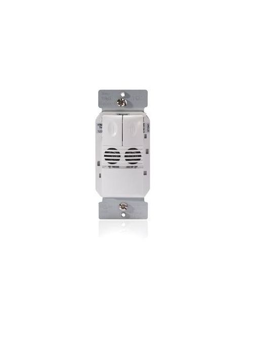 Wattstopper UW-200-W 120/277 VAC 50/60 Hz White Dual Relay Ultrasonic Wall Switch Occupancy Sensor Wattstopper UW-200-W 120/277 VAC 50/60 Hz White Dual Relay Ultrasonic Wall Switch Occupancy Sensor