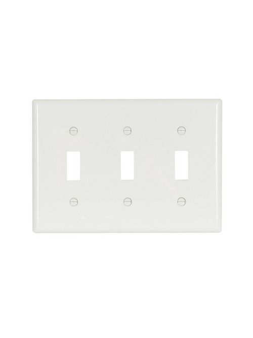 Product image for EWD 5141W-BOX Wallplate 3G Toggle N