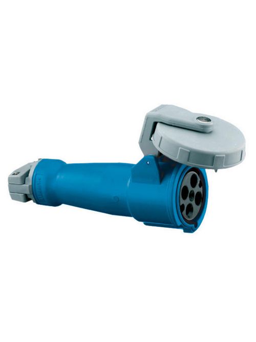 Hubbell Wiring Devices HBL4100C9W 100 Amp 250 Volt 3-Phase 3-Pole 4-Wire Watertight IEC Pin and Sleeve Connector Hubbell Wiring Devices HBL4100C9W 100 Amp 250 Volt 3-Phase 3-Pole 4-Wire Watertight IEC Pin and Sleeve Connector