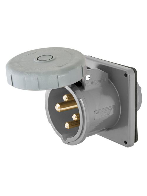 HCI M4100B12R MARINE PS INLET, 3P4W HCI M4100B12R MARINE PS INLET, 3P4W