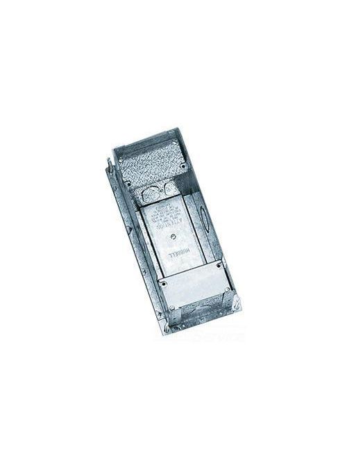 Product image for Hubbell 3SFBSS Concealed 3-Service Floor Box, Stamped Steel