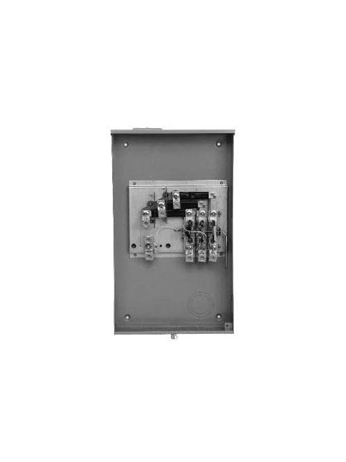 Product image for Siemens 44704-02 600 VAC 320 Amp 1-Phase 3-Wire 4-Jaw Lever Bypass Ringless Meter Mounting Equipment