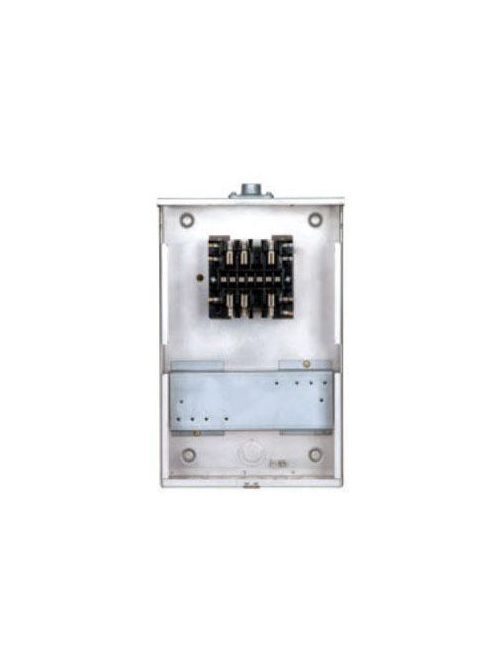 Product image for Siemens L9837-8500 600 VAC 20 Amp 3-Phase 4-Wire 13-Jaw Ringless Meter Mounting Equipment