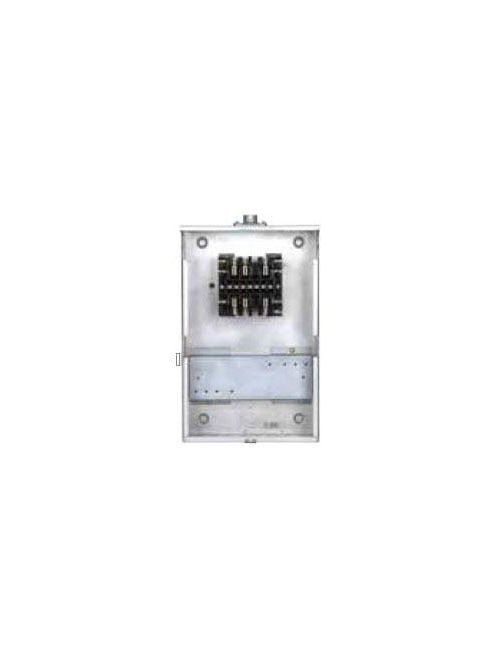 Product image for Siemens 9837-8413 600 VAC 20 Amp 8-Jaw NEMA 3R No Bypass Ringless Meter Mounting Equipment
