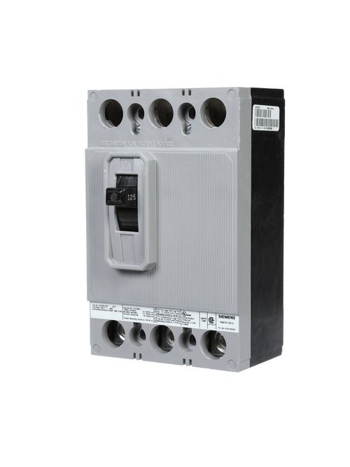 Siemens Industry QJ23B125H 240 Volt 125 Amp 42 kaic 3-Pole Circuit Breaker Siemens Industry QJ23B125H 240 Volt 125 Amp 42 kaic 3-Pole Circuit Breaker