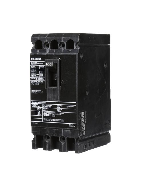 S-A ED43S100A BREAKER ED 3P 100A 48 S-A ED43S100A BREAKER ED 3P 100A 48