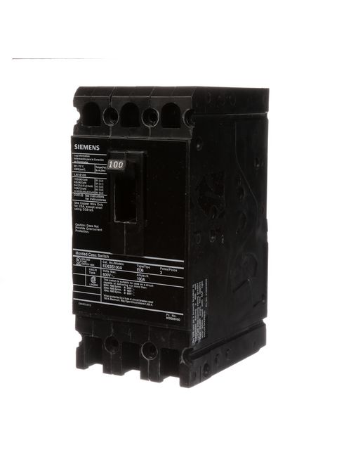 Siemens Ca ED63S100A M.C.P.,3P, 600 Siemens Ca ED63S100A M.C.P.,3P, 600