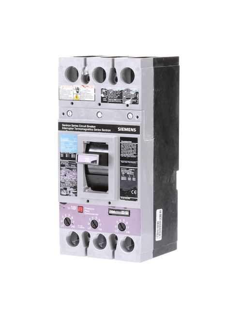 Siemens Industry FXD63B070 3-Pole 600 VAC 70 Amp 22 kA Non-Interchangeable Trip Thermal Magnetic Molded Case Circuit Breaker Siemens Industry FXD63B070 3-Pole 600 VAC 70 Amp 22 kA Non-Interchangeable Trip Thermal Magnetic Molded Case Circuit Breaker