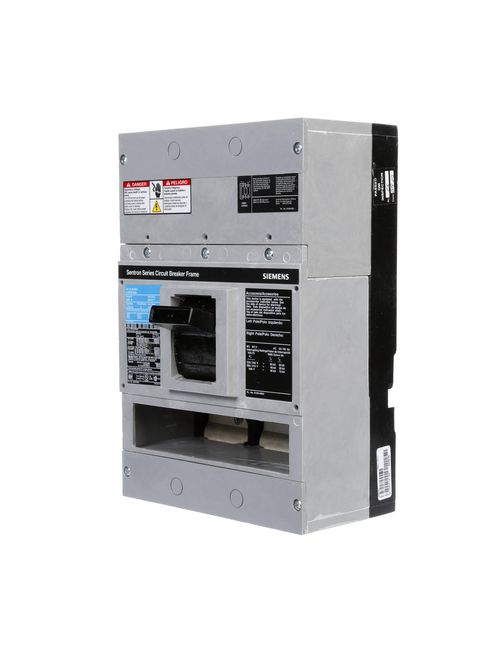 Siemens Industry LD63B600 3-Pole 600 Amp 600 Volt 25 kA Molded Case Circuit Breaker Siemens Industry LD63B600 3-Pole 600 Amp 600 Volt 25 kA Molded Case Circuit Breaker